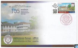 Sri Lanka Stamps 2023, Bandaranayake College, Gampaha, SFDC Folder - Sri Lanka (Ceilán) (1948-...)