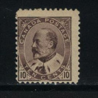 Canada HINGED Scott # 93 ( Z3 ) Value $ 400.00 - Nuovi