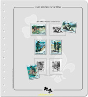 Suplemento. ESCULTISMO TOMO XIV 1999-2001 Sin Montar - Used Stamps