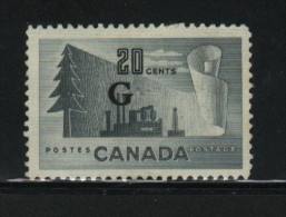 CANADA HINGED   UNITRADE O30 Value $ 4.00 - Aufdrucksausgaben