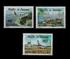 WALLIS AND FUTUNA STAMP - 1979 Airmail - Inter-Island Communications SET MNH (NP#01) - Other & Unclassified