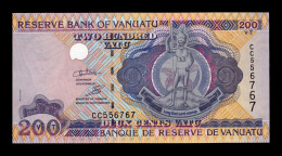 Vanuatu 200 Vatu 1995 Pick 8c Sc Unc - Vanuatu