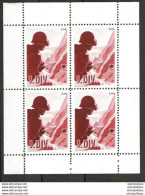 403 - 14  - Bloc De 4 Timbres Neufs  "9.Div" - Vignettes