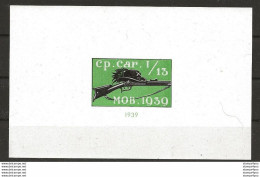 403 - 18 - Bloc Neuf     "CP CAR I/13  MOB 1939" - Vignetten