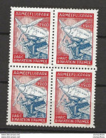 403 - 36 - Bloc De 4 Timbres  Neufs   "Armee Flug Park" - Vignettes