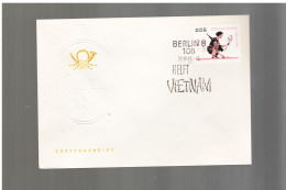 Ddr -germania Est - 1966 Fdc Helf Vietnam - 1950-1970