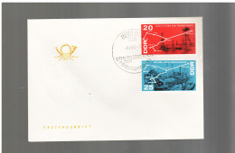 Ddr -germania Est - 1966 Fdc Petrolchimico - 1950-1970