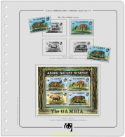 Suplemento WWF 1976/1982 Mini-Hojas Montado - Colecciones & Series