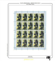 Suplemento WWF 1986 Mini-Hojas Montado - Collections, Lots & Series