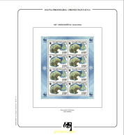 Suplemento WWF 1987 Mini-Hojas Montado - Used Stamps