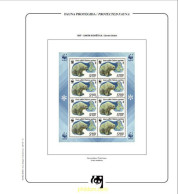 Suplemento WWF 1987 Mini-Hojas Montado - Collections, Lots & Series