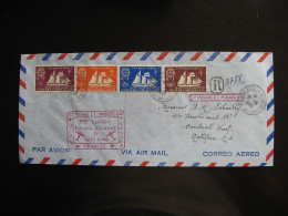 Col 31 St PIERRE Et MIQUELON:  TB Lettre " 1° Liaison Postale Aérienne Entre S.P.M.et Le Canada "du 31/08/1948. - Covers & Documents