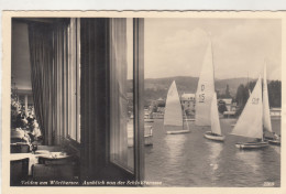 D5744) VELDEN Am WÖRTHERSEE -  Ausblick Von Der Schloßterasse Mit Segelbooten ALT 1950 - Velden