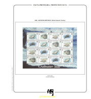 Suplemento WWF 1999 Mini-Hojas Montado - Gebraucht