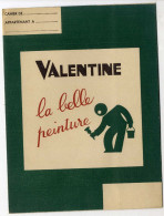 PROTEGE CAHIER  VALENTINE  LA BELLE PEINTURE - Protège-cahiers