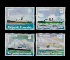 FRENCH POLYNESIA STAMP - 1978 Ships MNH (NP#01) - Andere & Zonder Classificatie