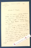 ● L.A.S 1899 Jean-Baptiste FREROT évêque D'Angoulême - Labat - Mgr Rumeau - Lettre Autographe - Bishop - Charente - Historical Figures