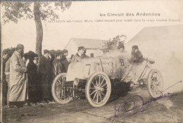 Automobile (Rally) Circuit Des Ardennes // Salleron Sur Voiture Mors.... 1905 - Altri & Non Classificati