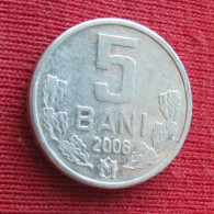 Moldova 5 Bani 2006 KM# 2  Lt 1556 *VT  Moldavia Moldavie - Moldavië