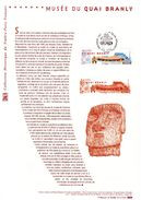 (Prix à La Poste = 5.00 €) 2006 " MUSEE DU QUAI BRANLY " Sur Document Philatélique Officiel  N° YT 3937. DPO - Museums