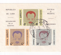 Cuba Hb 18 Usada - Blocks & Sheetlets