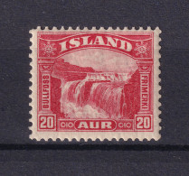 Iceland  1931 Falls 20a MNH 15548 - Ongebruikt