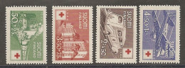 Finland 1944 MNH / ** ; Red Cross;  Mi:278-281              (sf132) - Neufs