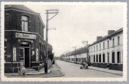 BERNISSART  -  Rue De Mons  -  Coron Jaune  -  Jolie Carte - Bernissart