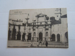 Cartolina Venaria Reale Piazza Dell'annunziata E Chiesa Torino Piemonte 1923 - Otros & Sin Clasificación