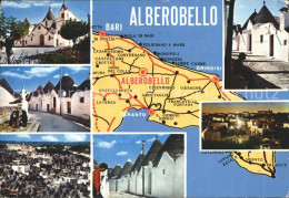72311572 Alberobello Apulien Karte Stadtansichten Alberobello Apulien - Otros & Sin Clasificación