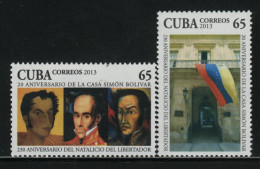 CUBA Sc 5426-27     Simon Bolivar - Unused Stamps
