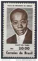 1964 BRESIL 762** Léopold Senghor - Unused Stamps