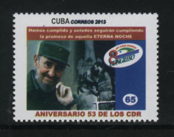 CUBA   Sc 5436   CDR Fidel Castro - Unused Stamps
