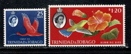 Trinidad & Tobago 1960 - Yv. 184**, 188**, Mi 183**, 185**, MNH Vogels, Oiseaux, Birds, Vögel - Trinidad & Tobago (1962-...)