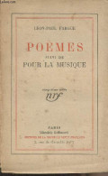 Poëmes, Suivi De Pour La Musique - Fargue Léon-Paul - 1928 - Other & Unclassified