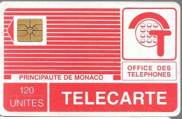 CARTE-PUBLIC-MONACO-PYJAMA-120U-MP12-GemB-01/89-V°142A-UTILISE-TBE - Monace