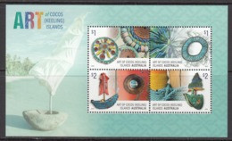 2016 Cocos Islands Art Souvenir Sheet MNH @  Face Value - Cocos (Keeling) Islands