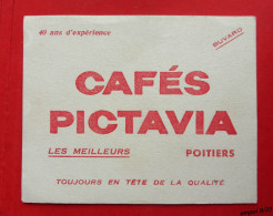 Buvard CAFÉS PICTAVIA ~ Poitiers (86000) - Coffee & Tea