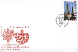 CUBA FDC  Sc 5320  Relations With France - FDC