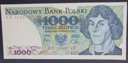 Billete De Banco De POLONIA - 1000 Złotych, 1982  Sin Cursar - Poland