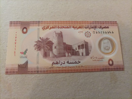 Billete De Emiratos Árabes Unidos 5 Dirhams, Año 2022, UNC - Emiratos Arabes Unidos