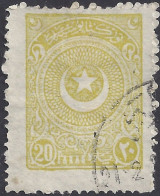 TURCHIA 1923 - Yvert 669° - Mezzaluna | - Used Stamps