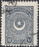 TURCHIA 1923 - Yvert 678° - Mezzaluna | - Usati