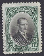 TURCHIA 1926 - Yvert 705° - Serie Corrente | - Used Stamps