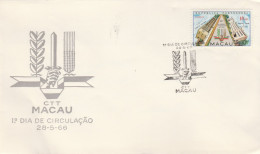 Macao China 1966 FDC - FDC