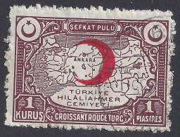 TURCHIA 1928 - Yvert B24° - Beneficenza | - Liefdadigheid Zegels