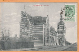 La Gare Oudenaarde Audenarde Belgium 1909 Postcard Mailed - Oudenaarde