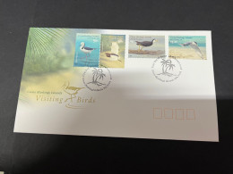 5-10-2023 (3 U 24B) AUSTRALIA FDC Cocos Keeling Islands - Visiting Birds (2008) - Cocos (Keeling) Islands