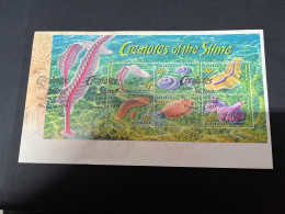 5-10-2023 (3 U 24B) AUSTRALIA FDC - Creatures Of The Slime (mini-sheet) 2005 - Cocos (Keeling) Islands