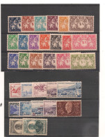 GUYANE ANNÉES 1941/45 N° 169/173-175/200 * Et (**) - Usati